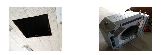 業務用エアコン取付